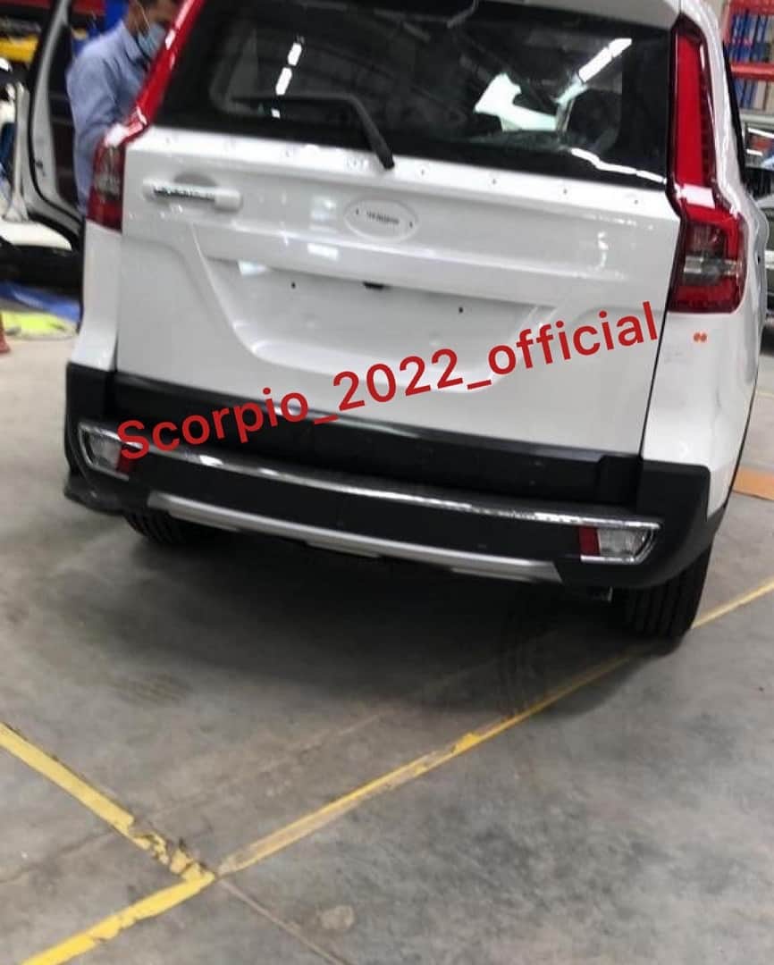 2022 Mahindra Scorpio Images clear exterior pictures of New Generation Scorpio Model SUV leaked on Internet