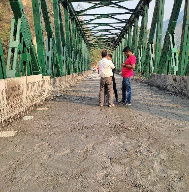 New Bridge in Madanpur Naini