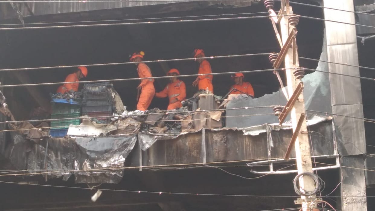 fire in Mundka: After all, who is responsible...as always, blaming each other