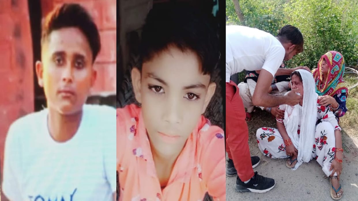 Shamli News: two brothers has died by drowned in yamuna river see photos