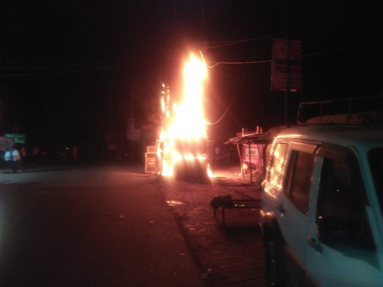 Burned transformer, power supply of the city was interrupted for 12 hours