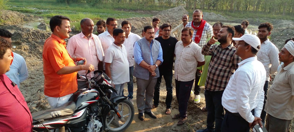 MLA raised question on bridge construction without making road