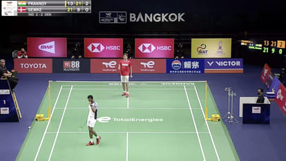 Thomas Cup Badminton Tournament: Team India reached the finals for the first time in 73 years, beat Denmark 3-2, Srikanth-Prannoy and Satwik-Chirag shine in win