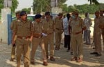 आंबेडकर पार्क का निरीक्षण करते एडीजी भानु भास्कर। संवाद