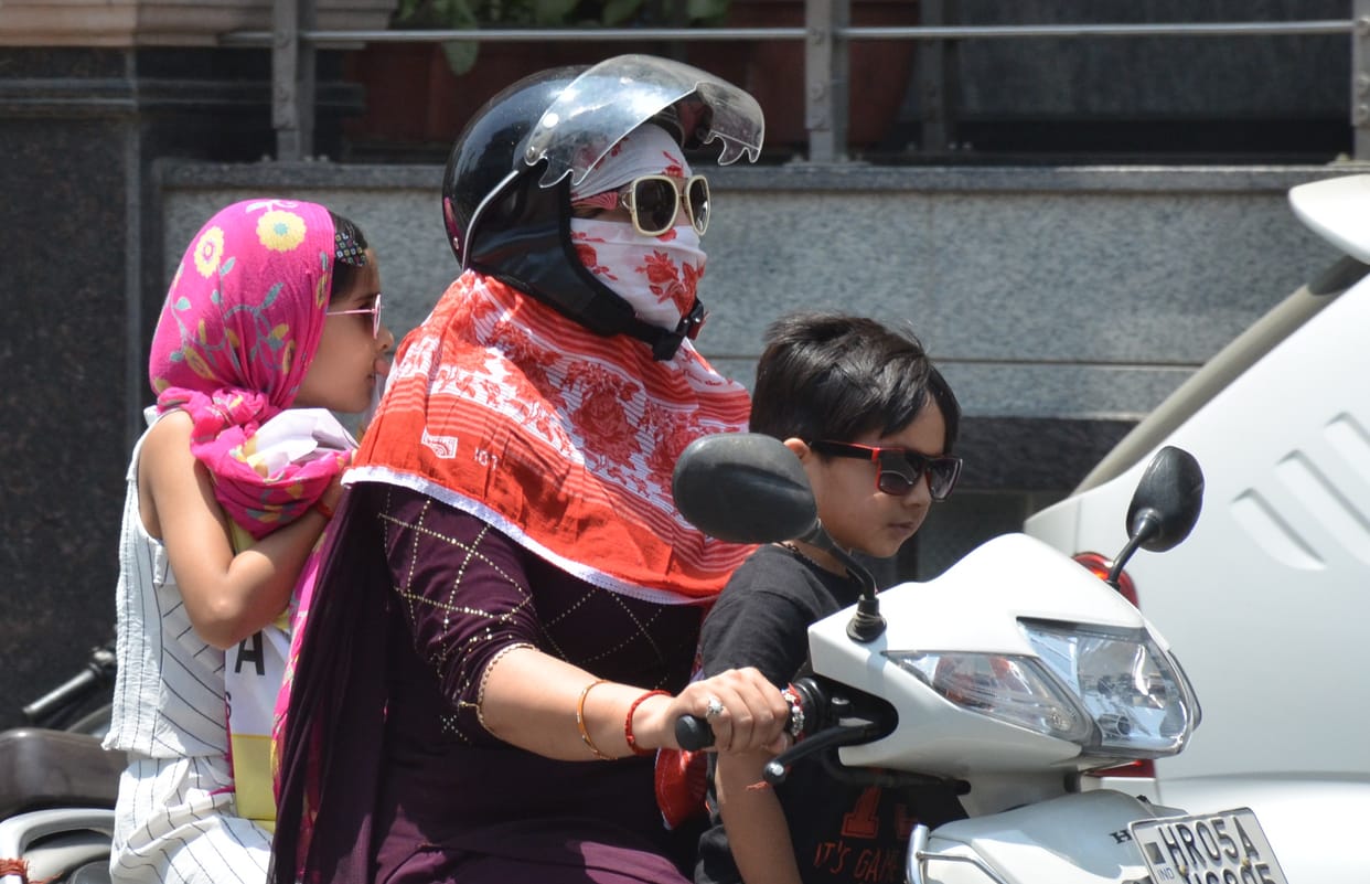 Mercury reached 43.2 degree Celsius with a rise of 4.2 degrees