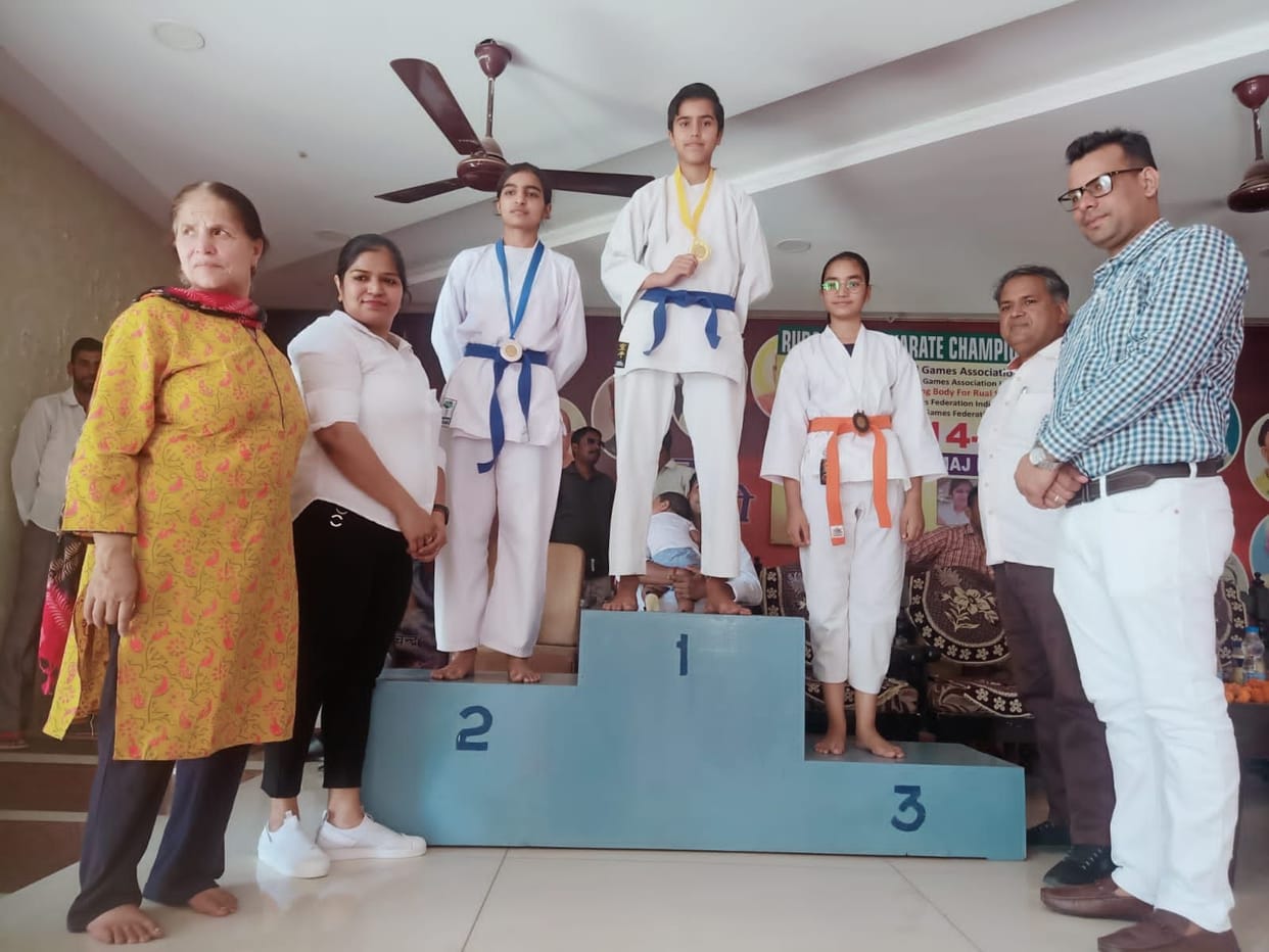 Indus school player was the first in karate