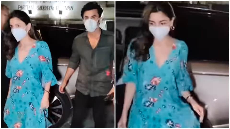 ranbir kapoor alia bhatt gone on dinner date at karan johar restaurant on one month wedding anniversary
