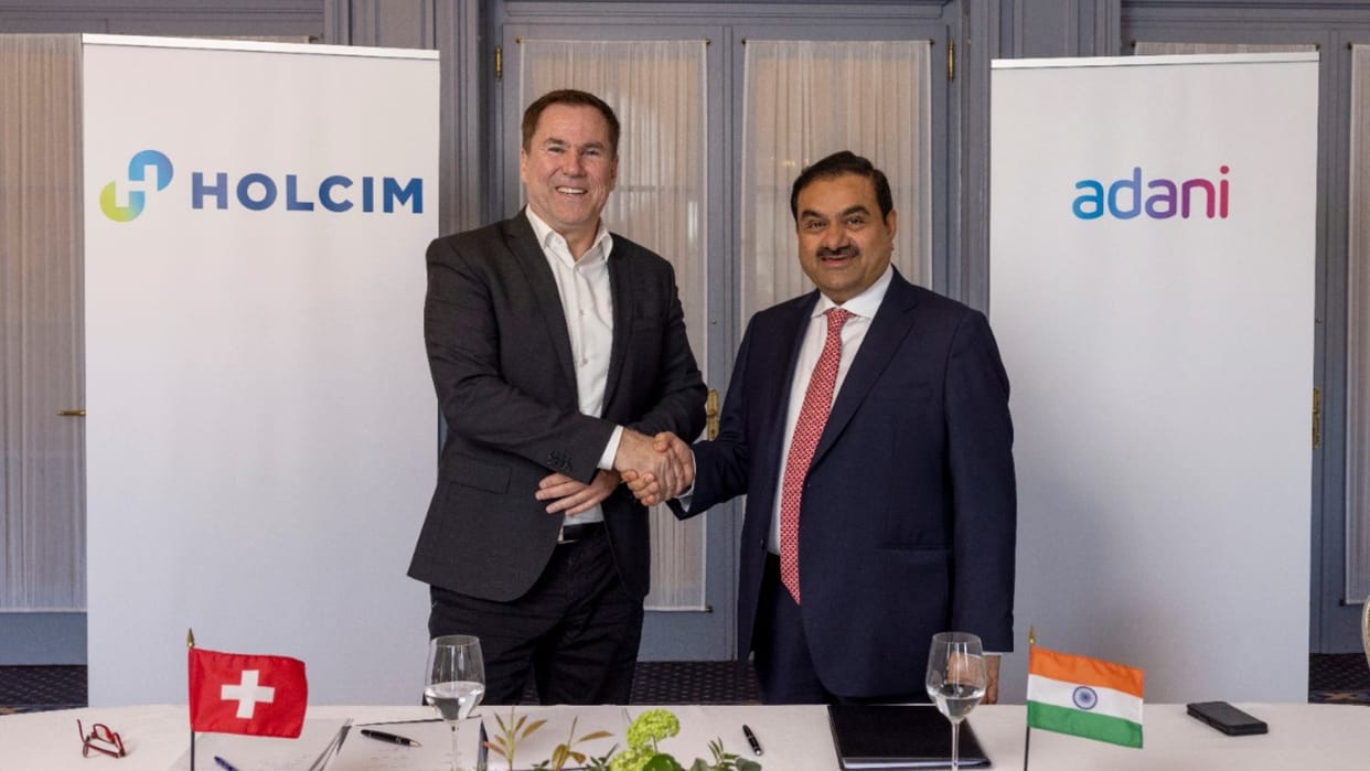 Adani group to acquire Holcim India assets which will make it second largest player in domestic cement sector news in Hindi