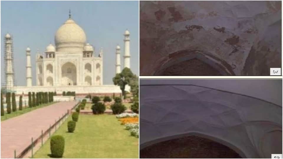 Taj Mahal controversy pictures of preservation of the basement released