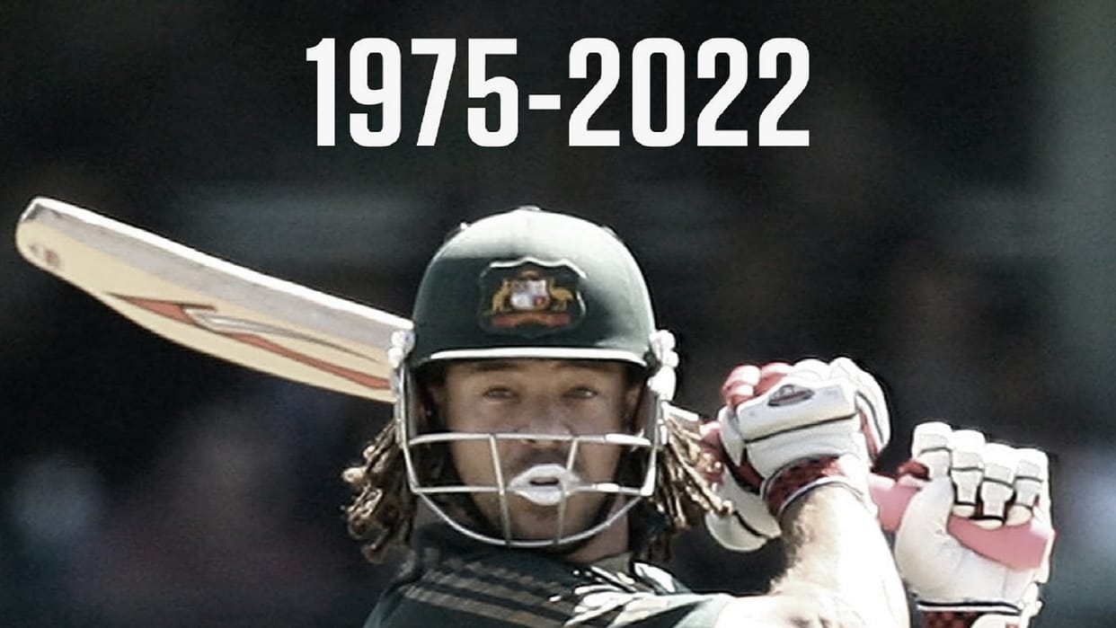 Death: Former Australian player Andrew Symonds hit fours and sixes with Meerut bat