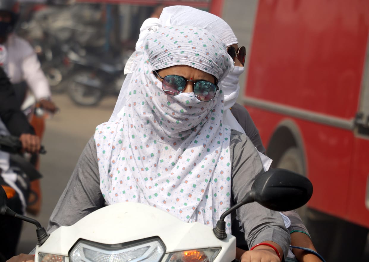 The 'war' of 'Ravi' on the temperature, the mercury crossed 41 degrees