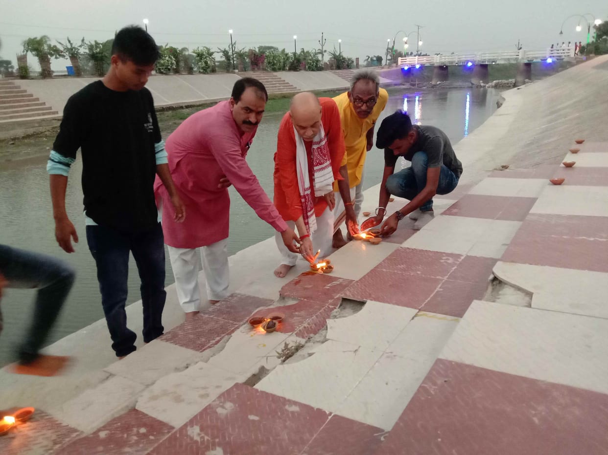 Light a lamp on the eve of Buddha Purnima