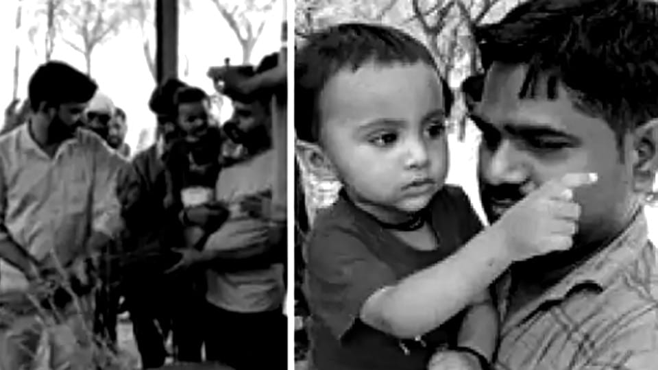 Martyrs of Guna: Rajkumar spoke to his son for the last time, Neeraj returned with his wife, innocent bid farewell to Santram