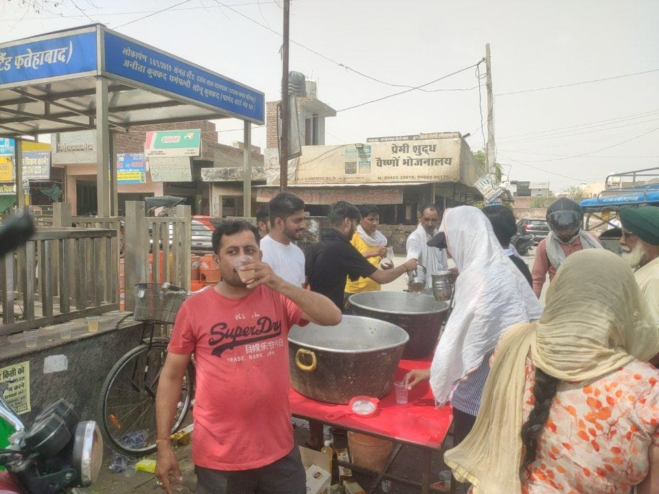 Silence prevailed in the city, people remained in homes till evening