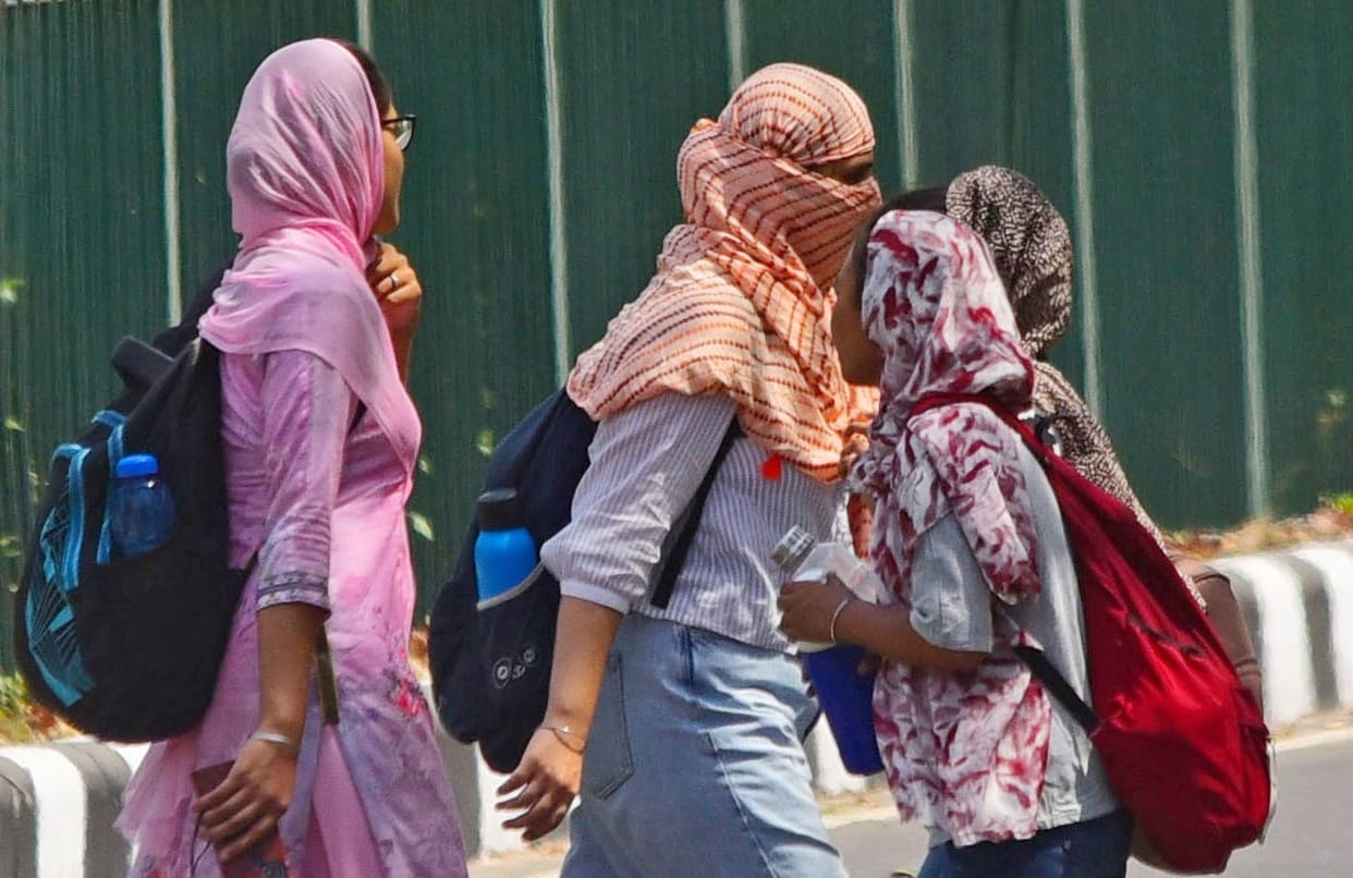 Mercury at 43.6 degrees, Saturday was the hottest day of the season