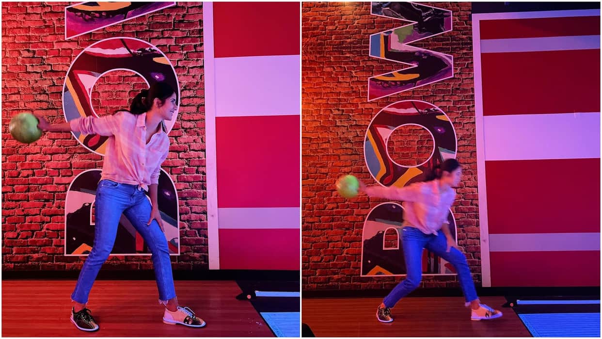 Social Media: Katrina Kaif shared a pictures while playing the bowling pin game Arjun Kapoor gave such a reaction