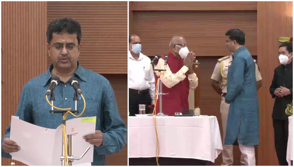 Manik Saha takes oath as Chief Minister of Tripura replaces Biplab Deb in wake of Assembly Elections for BJP news in hindi