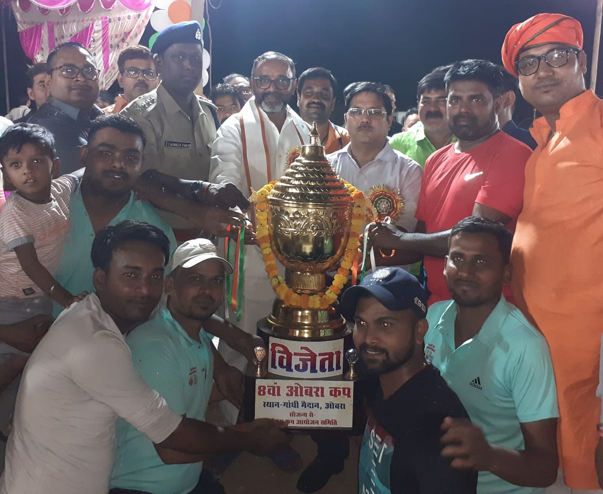 Jayant's team became champion after defeating Obra