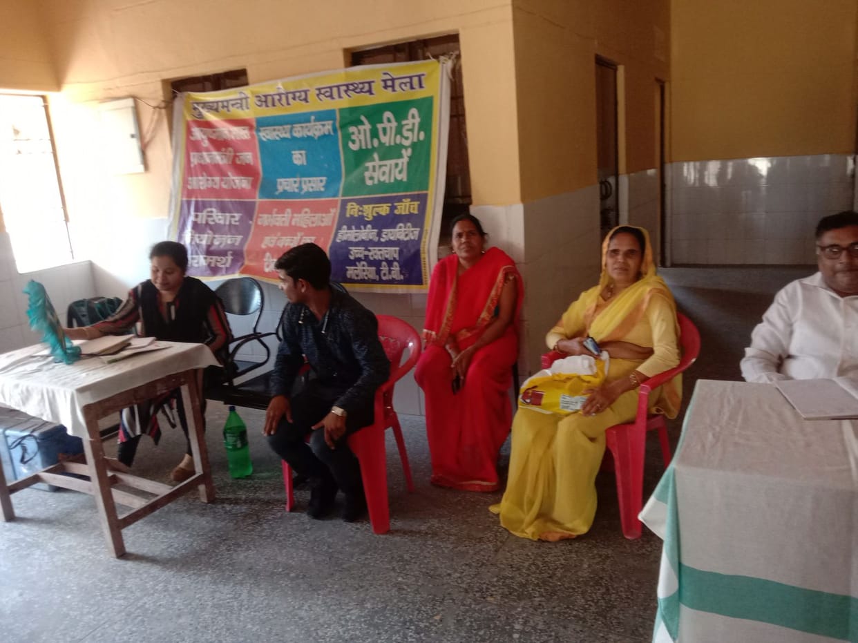 Treatment in health fair without relying on doctor pharmacist