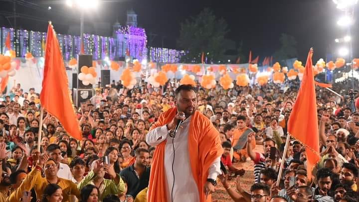shri shyam khattu seva samiti organised  shyam sankiratan mahotsav in ponta sahib