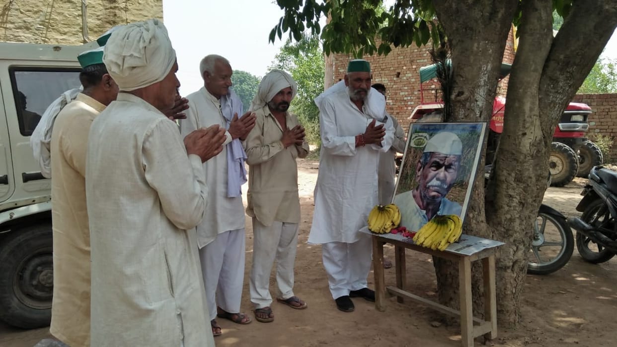 Tribute to Mahendra Singh Tikait on his death anniversary
