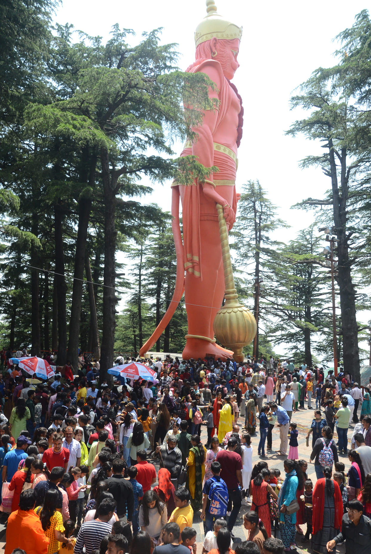 Big langar in Jakhu Temple