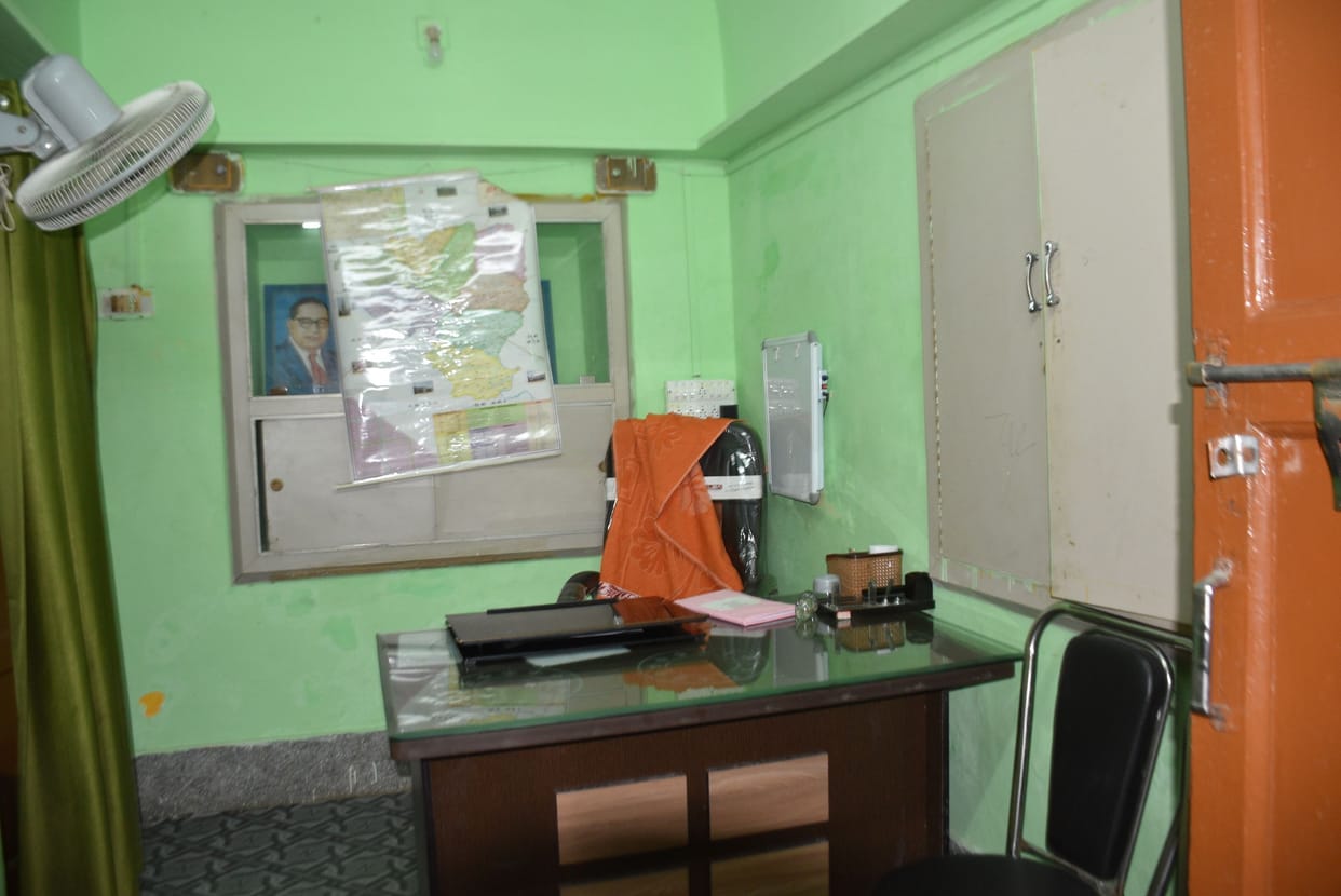 Treatment on the cot of home in government hospital