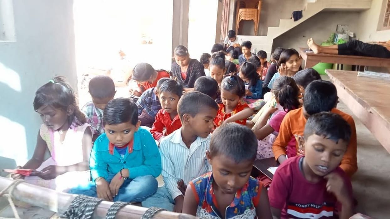 Nilesh is spreading the light of knowledge by defeating disability