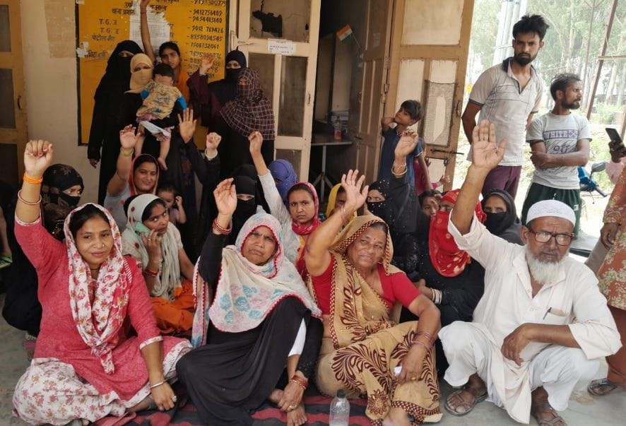 Protest due to failure of power transformer, lock put on power house