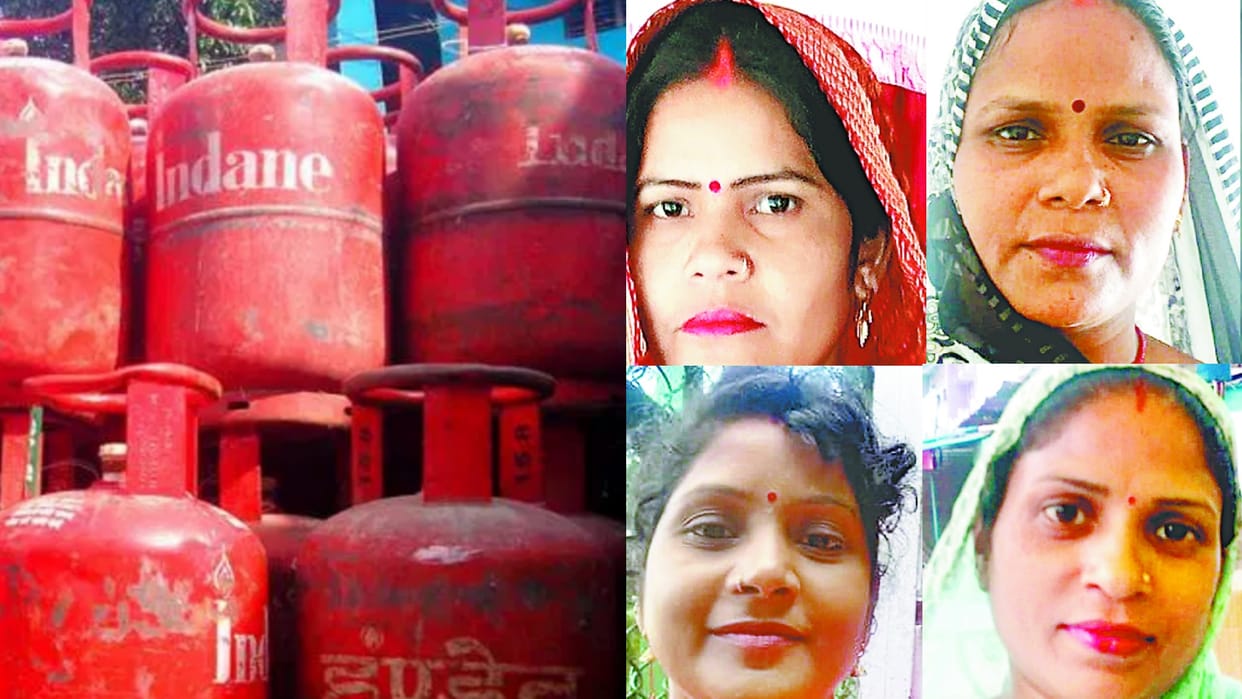 poor people are unable to refill their gas cylinder.