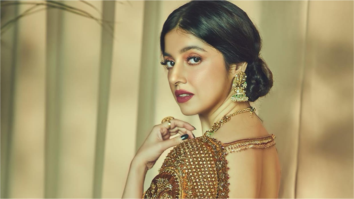 divya khosla kumar bridal photoshoot in orange lehenga for magazine cover