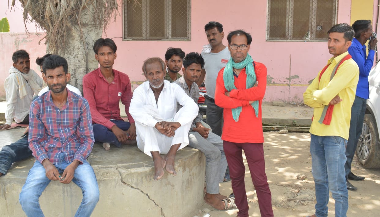 hardoi news,Youth found injured on railway track dies