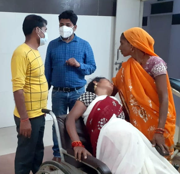 Quarrel in the fair, pregnant woman injured