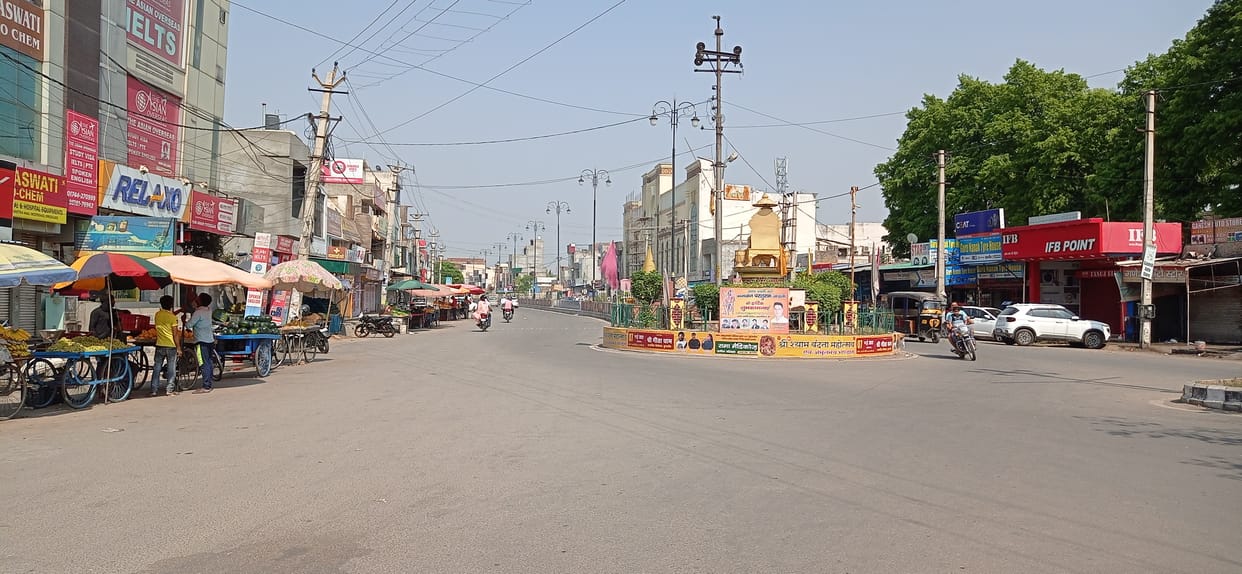 People lurking in homes due to heat, silence on the streets, Kurukshetra