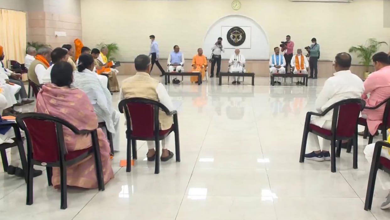 Prime Minister Narendra Modi in Lucknow, addresses UP Ministers.