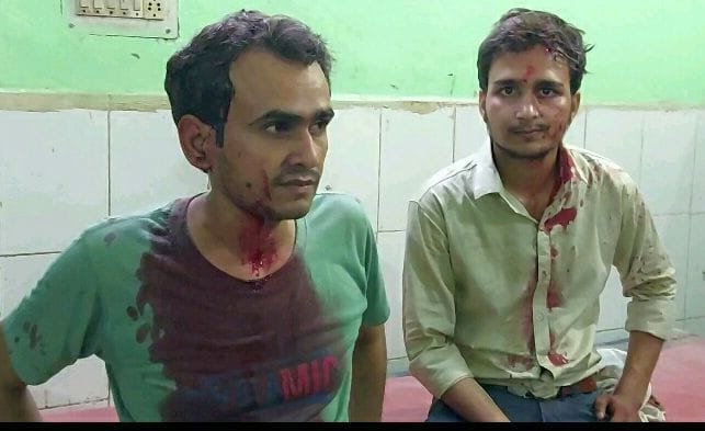 Hindutva leader's son and brother attacked