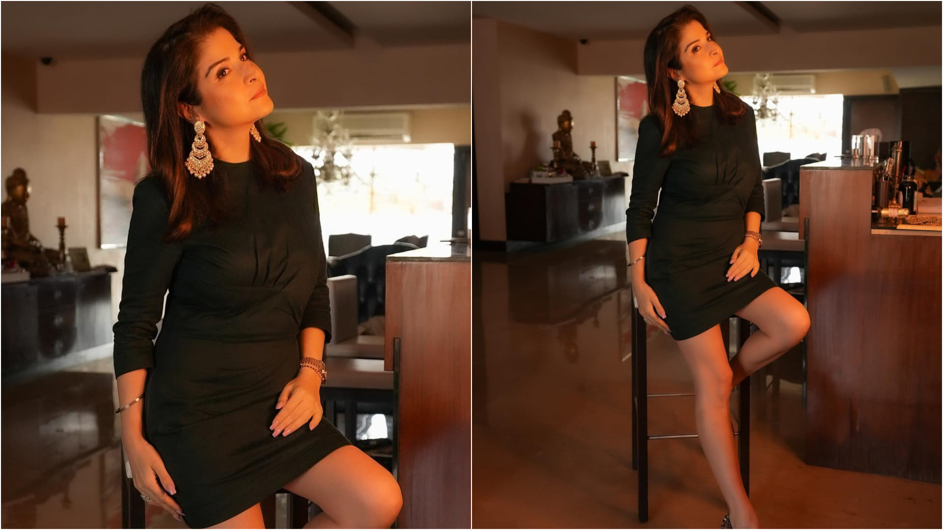 Maheep Kapoor in Black Short Dress Looks More Stylish Than Daughter Shanaya Kapoor News in Hindi