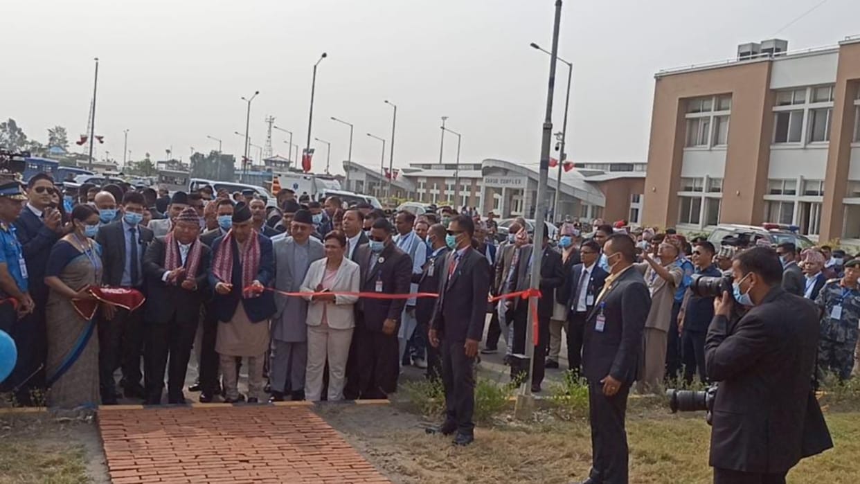 Nepal PM Deuba inaugurates Gautam Buddha International Airport