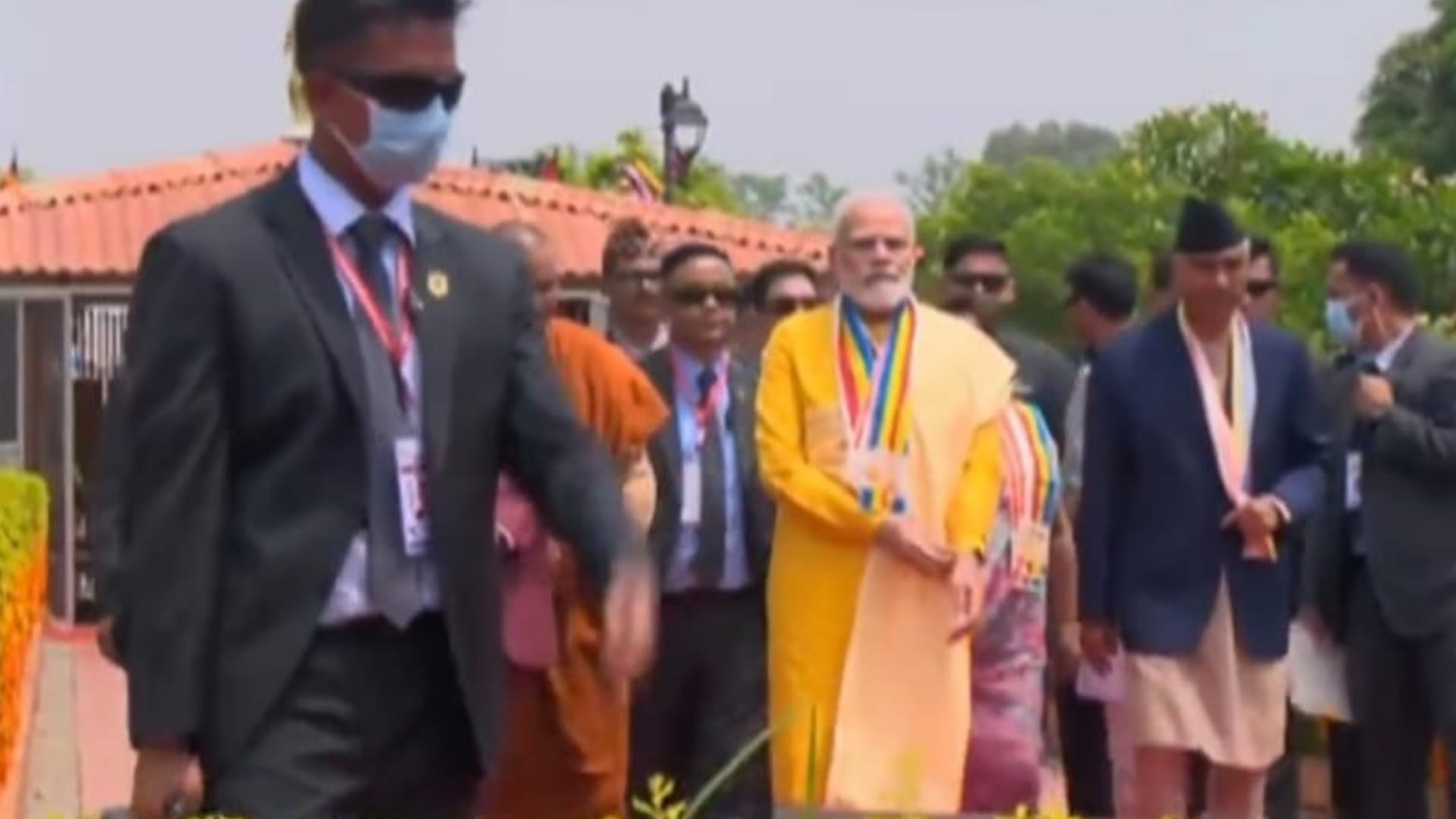 PM Modi reached Lumbini and had darshan of Mahamaya Devi