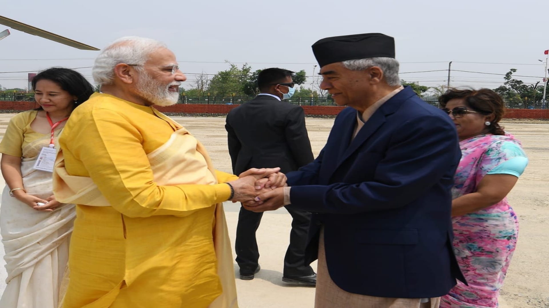 PM Modi reached Lumbini and had darshan of Mahamaya Devi