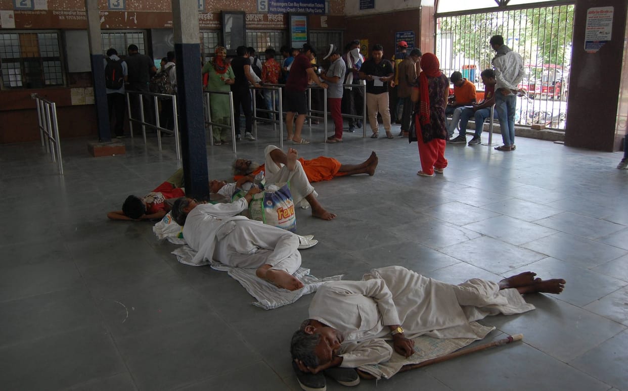 Rail traffic block: Three trains including one passenger canceled, passengers remain upset