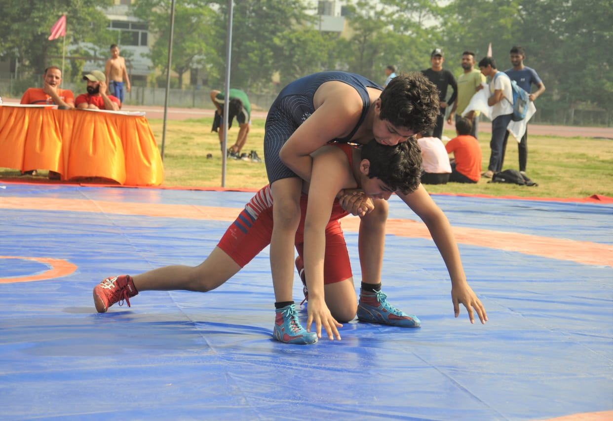wrestlers showed stamina, Kurukshetra