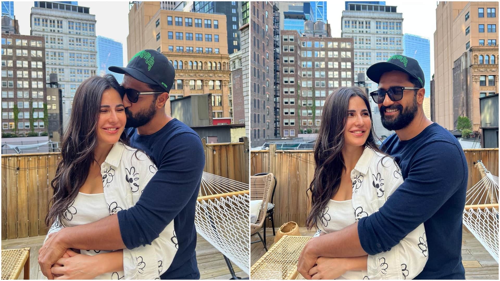 Katrina kaif shared a romantic photos on vicky kaushal birthday from new york