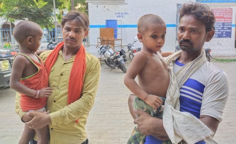 hardoi news,Missing innocent, police recovered in two hours