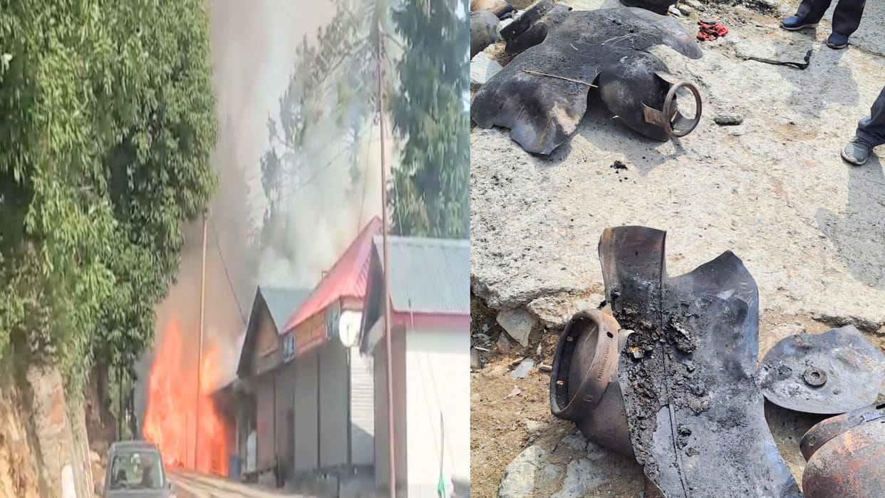 Fire in Shimla: Four dhabas burnt in Kufri's Chini bungalow, LPG cylinder burst