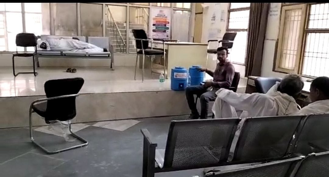 Revenue department officials who were on leave for the second day