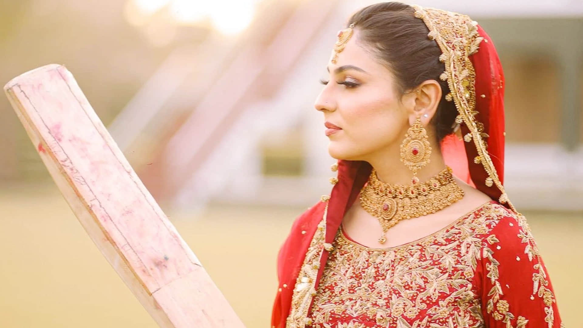 Kainat Imtiaz Wedding Photoshoot: Kainat looked very beautiful in a cricket themed wedding photoshoot, photos of Pakistani cricketer went viral