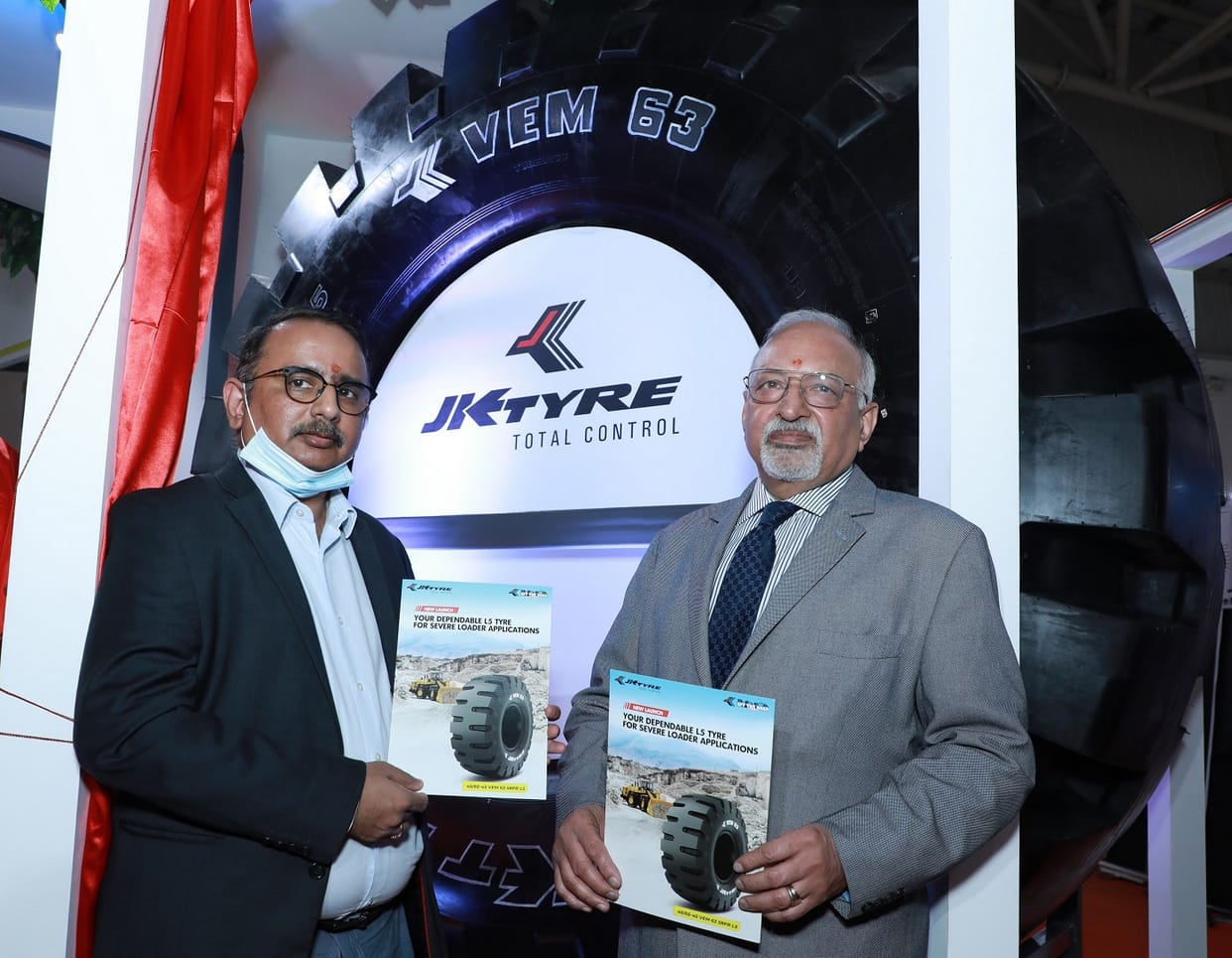 JK Tyre Launches 4 New OTR Tyres at Excon 2021 JK Tyre expands its OTR range