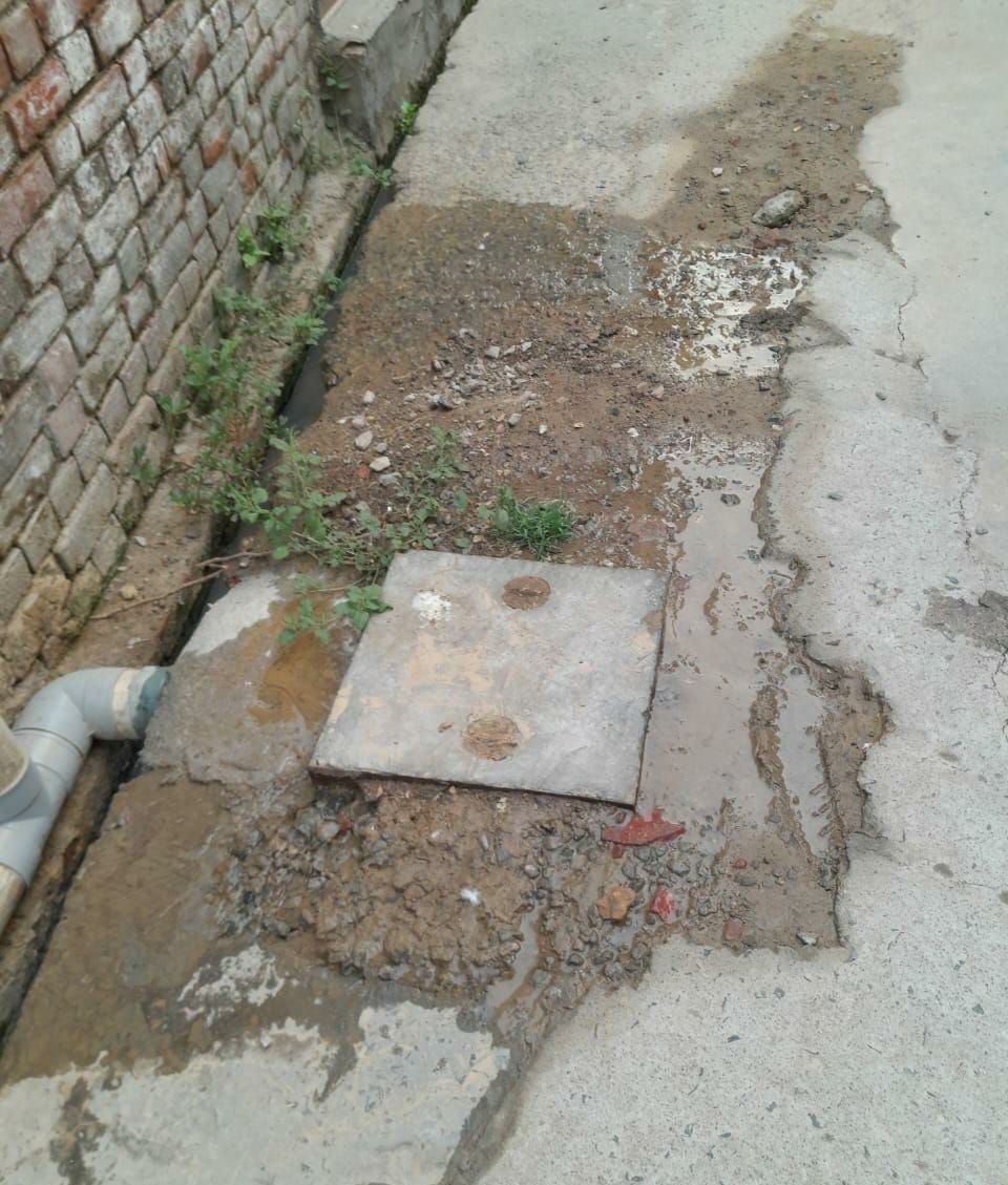 Pipeline leaks again in Nehru Nagar, three thousand liters of water wasted