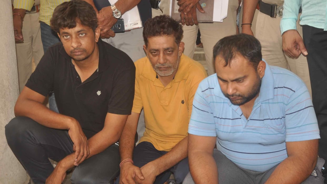 Three accused arrested for stealing oil from HPCL pipeline in Rohtak
